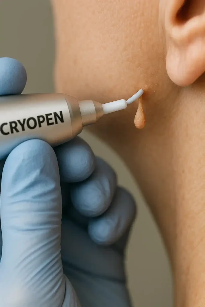 Cryopen for skin tags removal Richmond speak to our team today!