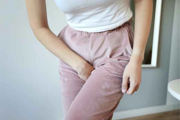 woman struggling with urine incontinence Richmond
