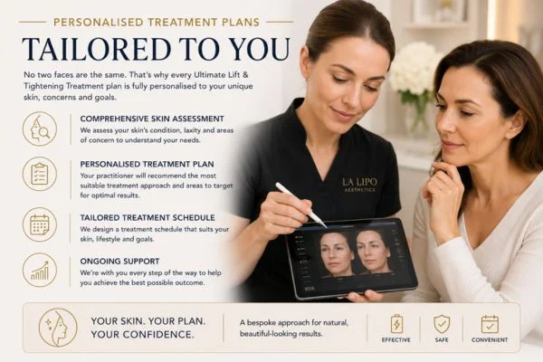 book a consultation about your ultimate lift and tighten treatment Richmond